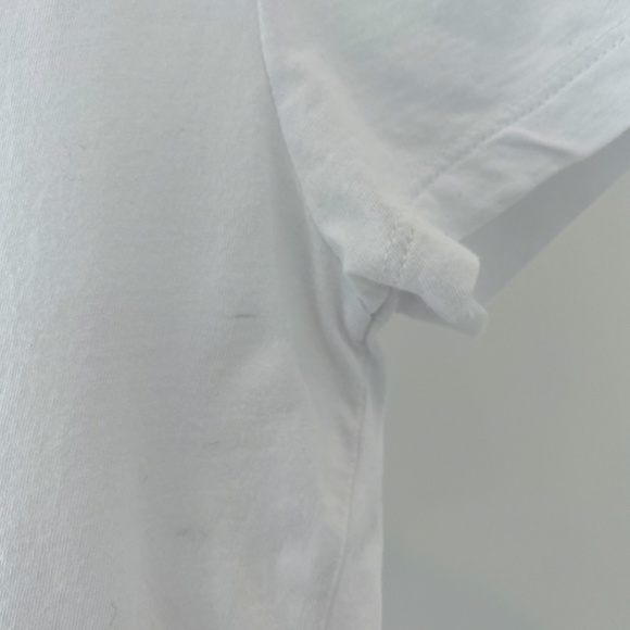 STEPHANIE B WHITE TUXEDO TEE SHIRT SMALL NWOTS! - Picture 16 of 16